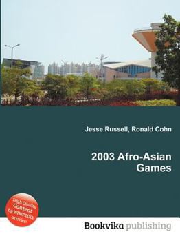 Paperback 2003 Afro-Asian Games Book