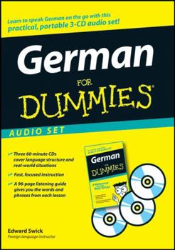 Audio CD German for Dummies Audio Set Book