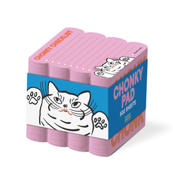 Misc. Chonky Checklist Chonky Note: Cube Notepad Book