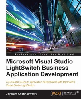 Paperback Microsoft Visual Studio Lightswitch Business Application Development Book