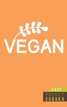 Pocket Sudoku Easy: 158 Easy Sudoku Puzzles | Pocket Sudoku Puzzle Books | Large Print Sudoku Puzzle Books For Adults | Sudoku For Seniors | Travel Size | Vegan Power