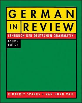 Paperback German in Review: Lehrbuch Der Deutschen Grammatik Book