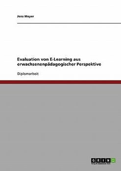 Paperback Evaluation von E-Learning aus erwachsenenpädagogischer Perspektive [German] Book