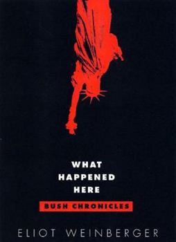 Paperback What Happened Here: Bush Chronicles: Current Affairs Book