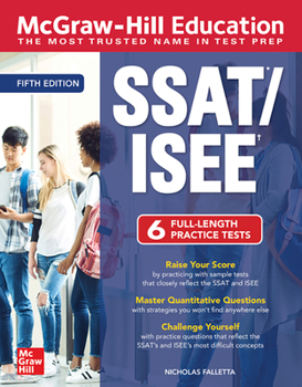 Paperback McGraw-Hill Education Ssat/Isee, Fifth Edition Book