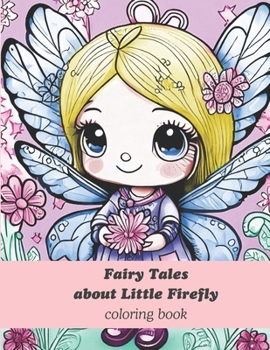 Paperback Fairy Tales about Little Firefly coloring book: Three modern fairy tales about kindness, patience, and love with themed coloring images Book