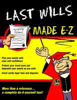 Paperback Last Wills Made E-Z! Book