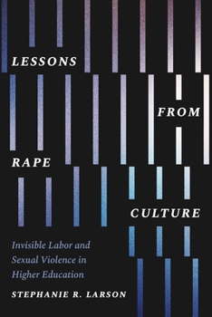 Lessons from Rape Culture: Invisible Labor and Sexual Violence in Higher Education (Troubling Democracy)