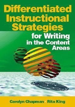 Paperback Differentiated Instructional Strategies for Writing in the Content Areas Book