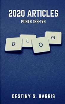 Paperback 2020 Articles: Posts 183-192 Book