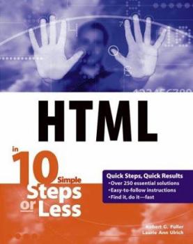 Paperback HTML in 10 Simple Steps or Less Book