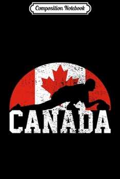 Paperback Composition Notebook: Curling Canada Premium Journal/Notebook Blank Lined Ruled 6x9 100 Pages Book