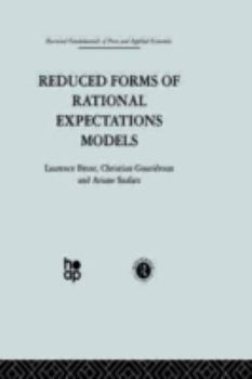 Hardcover Reduced Forms of Rational Expectations Models Book