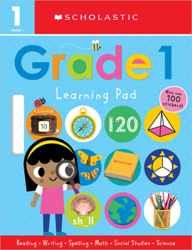 Paperback First Grade Learning Pad: Scholastic Early Learners (Learning Pad) Book