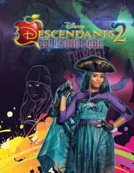 Paperback Descendants 2: Wickedly Cool Coloring Book for Kids and Teens Book