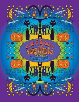 Paperback Cute & Spooky: Halloween Coloring Book For Adults Book
