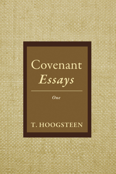 Paperback Covenant Essays: One: One Book