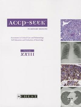 Accp-Seek Pulmonary Medicine 2013, Vol 23