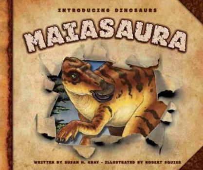 Library Binding Maiasaura Book