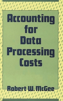 Hardcover Accounting for Data Processing Costs Book