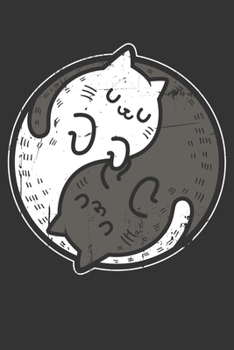 2020 Week To View Dated Planner Diary: 6x9 Inches Paperback Mindfulness Transcendental Meditation Cat Lover Yin Yang Chinese Philosophy