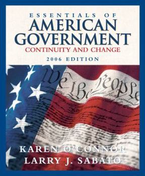 Paperback Essentials of American Government: Continuity and Change Book