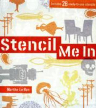 Spiral-bound Stencil Me In [With Stencils] Book