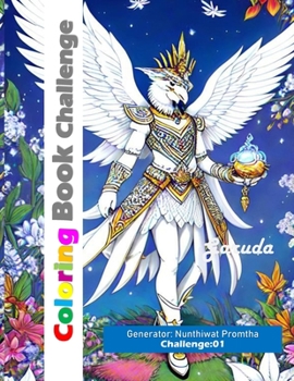 Paperback Coloring Book: CHALLENGE 01: For adults and teens Book