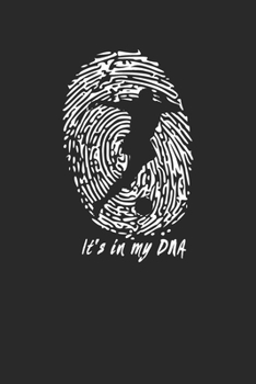 It's in my DNA: Soccer Notebook 6 x 9 Lined Ruled Journal Gift For Soccer Players (108 Pages)