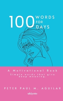 Paperback 100 Words for 100 Days Book