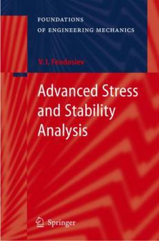Paperback Advanced Stress and Stability Analysis: Worked Examples Book