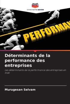 Paperback Déterminants de la performance des entreprises [French] Book