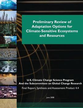 Paperback Preliminary Review of Adaptation Options for Climate-Sensitive Ecosystems and Resources Book