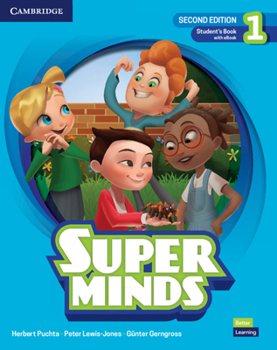 Paperback Super Minds Level 1 Student's Book with eBook British English [With eBook] Book