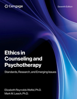 Paperback Ethics in Counseling and Psychotherapy Book