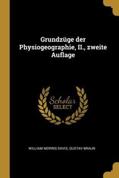 Paperback Grundzüge der Physiogeographie, II., zweite Auflage [German] Book