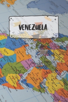 Venezuela: Liniertes Reisetagebuch Notizbuch oder Reise Notizheft liniert - Reisen Journal für Männer und Frauen mit Linien (German Edition)
