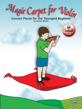 Paperback Magic Carpet for Violin: Concert Pieces for the Youngest Beginners, Book & Online Audio/PDF [With CD] Book