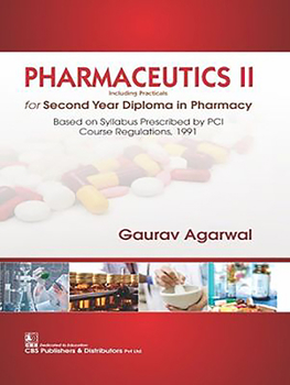 Paperback Pharmaceuticals II for Second Year Diploma in Pharmacy: Including Practicals Book