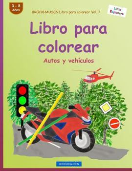 Paperback BROCKHAUSEN Libro para colorear Vol. 7 - Libro para colorear: Autos y vehículos [Spanish] Book