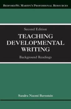 Paperback Teaching Developmental Writing: Background Readings Book