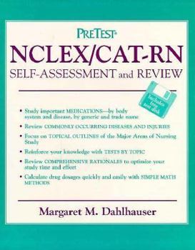 Paperback Nclex/Cat-Rn: Self-Assessment and Review (Pretest Series) Book