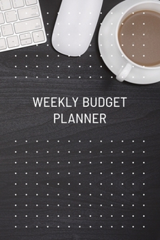 Paperback Weekly Budget Planner: Undated, Original Business Style, Organize Notes, Ideas, Follow Up, Project Management, 6" x 9" - 110 Pages - Durable Book