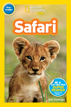 Paperback National Geographic Readers: Safari Book