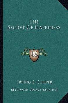 Paperback The Secret Of Happiness Book
