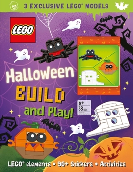 Paperback Lego Books: Halloween Build and Play! Book