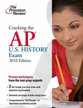 Paperback Cracking the AP U.S. History Exam, 2010 Edition (College Test Preparation) Book