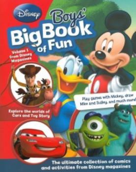 Hardcover Boys' Big Book of Fun Book