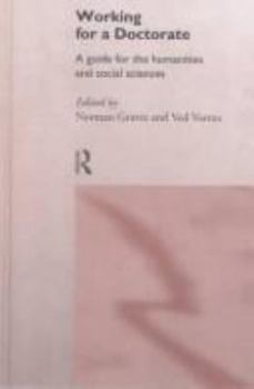Paperback Working for a Doctorate Book