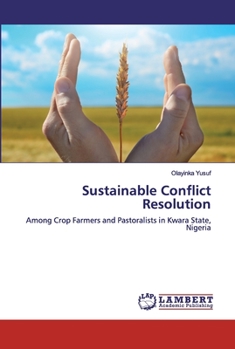 Paperback Sustainable Conflict Resolution Book